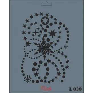Rich Stencil 20x25cm 030