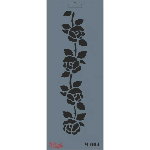 Rich Stencil 11x29cm 004