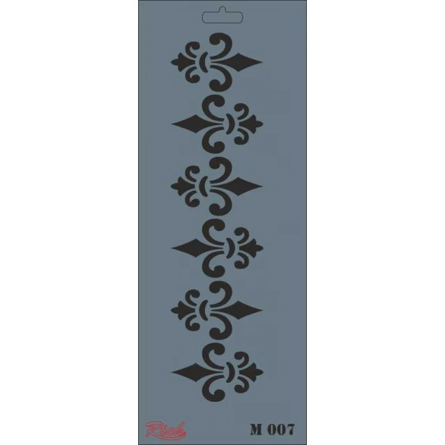 Rich Stencil 11x29cm 007
