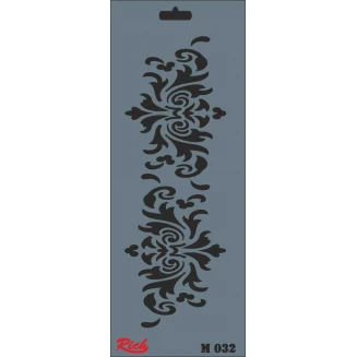 Rich Stencil 11x29cm 032