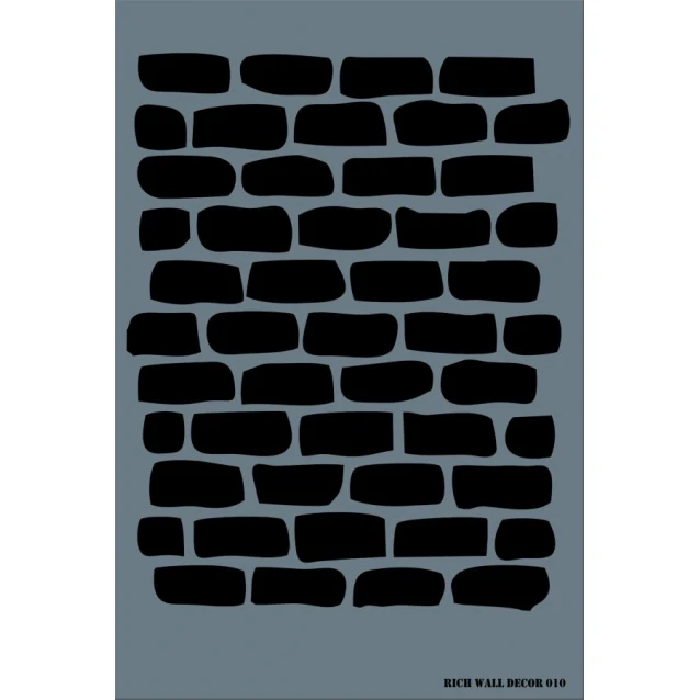 Rich Stencil Τοίχου 50x70cm 010