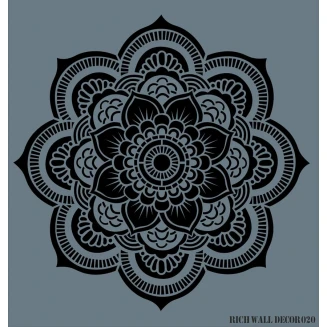 Rich Stencil Τοίχου 50x70cm 020