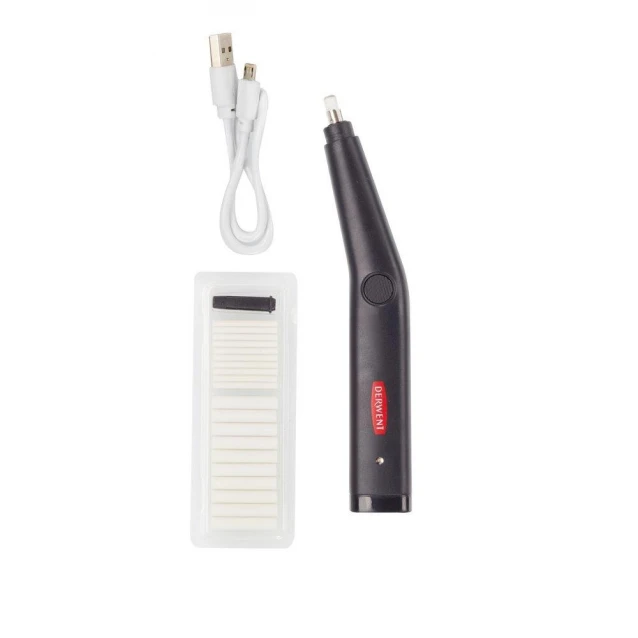 Derwent Επαναφορτιζόμενη Γόμα Ακριβείας USB με 20 Ανταλλακτικές Γόμες