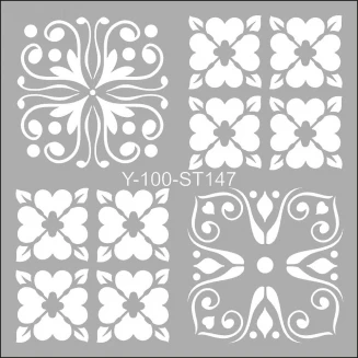 Artdeco Stencil 30x30cm Stork 147