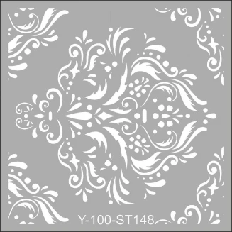 Artdeco Stencil 30x30cm Quatro Talavera-3 148