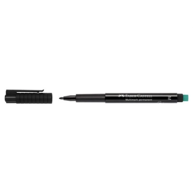 Faber Castell Μαρκαδόρος Ανεξίτηλος Multimark M 1.0mm Μαύρος