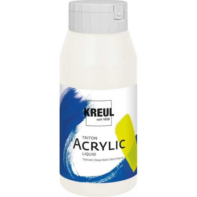Kreul 750ml Triton Acrylic Liquid Mixing White