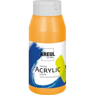 Kreul 750ml Triton Acrylic Liquid Indian Yellow