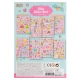 Moxy 8 Φύλλα A5 με Glitter Stickers Πριγκίπισσες & Νεραΐδες