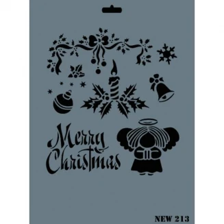 Rich Stencil 25x35cm 213