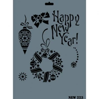 Rich Stencil 25x35cm 223