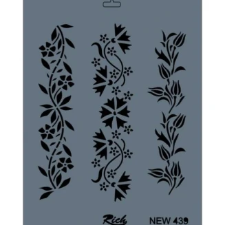 Rich Stencil 25x35cm 439