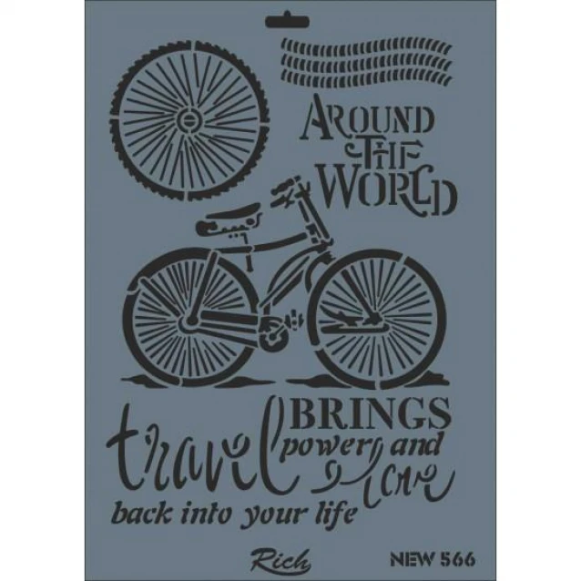 Rich Stencil 25x35cm 566