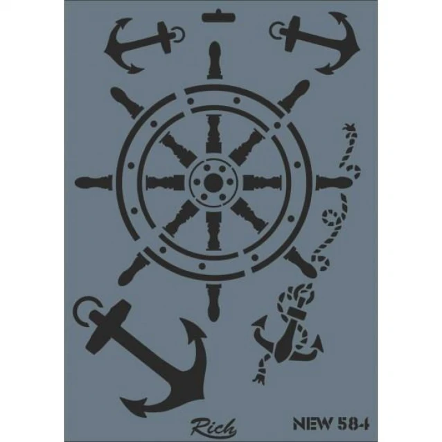 Rich Stencil 25x35cm 584
