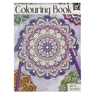 Craft ID Anti-Stress Colouring Book 20,5x15,7 144 σελίδες 120gr Mandala