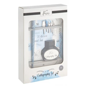 Nassau Σετ Καλλιγραφίας Κονδυλοφόρος με 5 Μύτες & Μελάνι