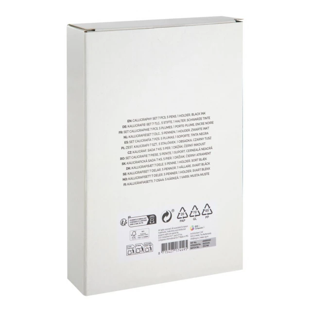 Nassau Σετ Καλλιγραφίας Κονδυλοφόρος με 5 Μύτες & Μελάνι