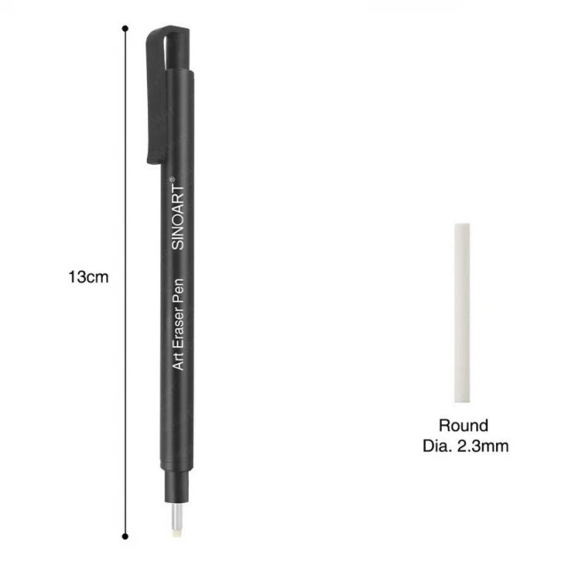 Sinoart Μηχανική Στρογγυλή Γόμα Φ 2,3mm