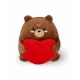 Legami Valentine Λούτρινο Super Cute! Αρκουδάκι