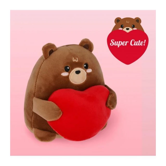 Legami Valentine Λούτρινο Super Cute! Αρκουδάκι