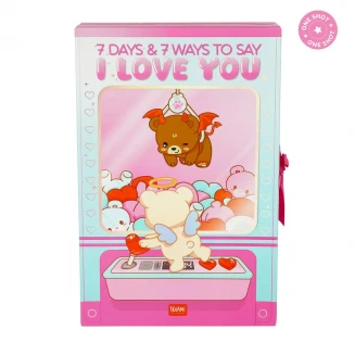 Legami Valentine Κουτί με 7 Εκπλήξεις 7 Μέρες, 7 Τρόποι να Πεις Σ’ Αγαπώ