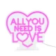 Legami Valentine Φωτεινή Πινακίδα LED με Εφέ Νέον It’s a Sign All You Need Is Love
