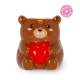 Legami Valentine 250gr Αρωματικό Κερί Αρκουδάκι Berry Kiss