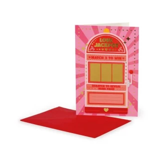 Legami Valentine Κάρτα Ξυσίματος Love Jackpot Αγάπη & Φιλία