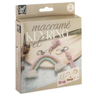 Craft ID Μακραμέ Σετ Κατασκευής 2 Μπρελόκ II