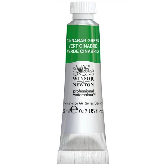 Winsor & Newton 5ml Ακουαρέλας Professional 420 Cinnabar Green Series 2