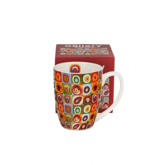 Πορσελάνινη Κούπα Art Gallery 360ml Squares with Circles Wassily Kandinsky
