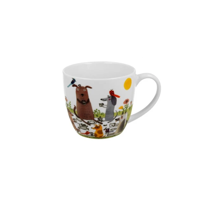 Πορσελάνινη Κούπα Dogs World 460ml Picnic