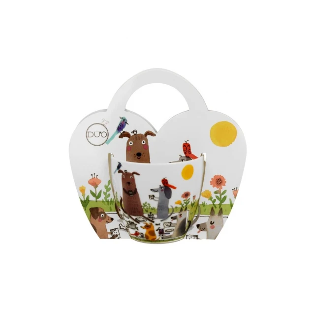 Πορσελάνινη Κούπα Dogs World 460ml Picnic