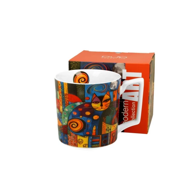 Πορσελάνινη Κούπα Modern 450ml Cat