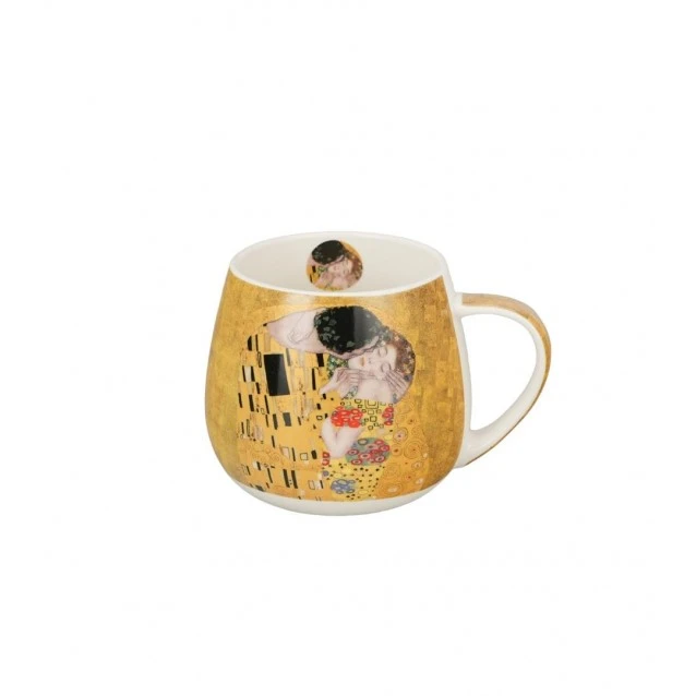 Πορσελάνινη Κούπα Barrel 430ml The Kiss Gustav Klimt