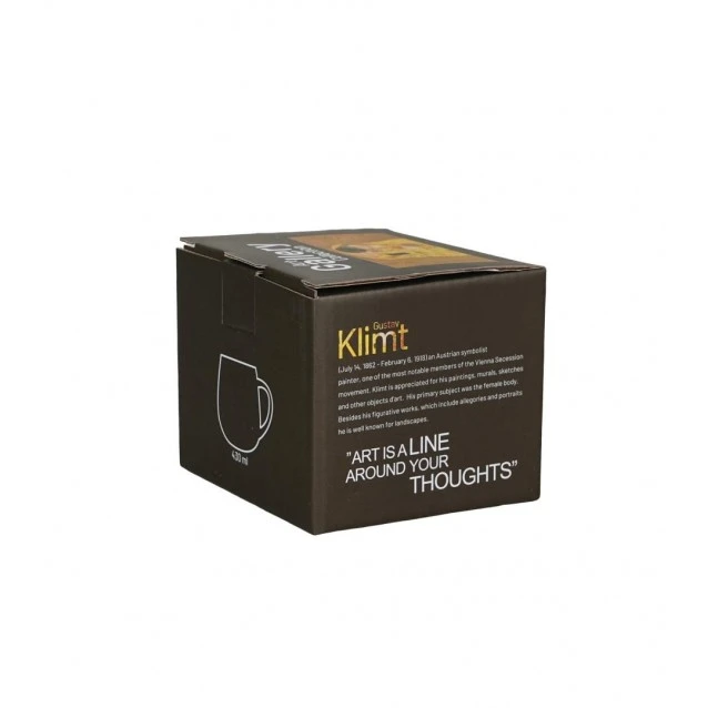 Πορσελάνινη Κούπα Barrel 430ml The Kiss Gustav Klimt