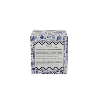 Πορσελάνινη Κούπα Ethnic 360ml με Καπάκι & Φίλτρο Τσαγιού Naresh Blue