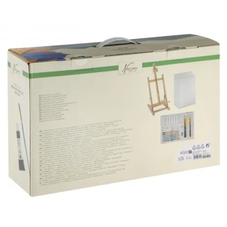 Nassau Premium Acrylic Art Set 28 τεμαχίων & Καβαλέτο