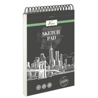 Nassau Μπλοκ Σχεδίου Σπιράλ Mixed Media 100 Φύλλων A4 (21x29,7 cm) 160gr