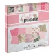 Craft ID 100 Χαρτιά Scrapbooking 20x20cm Ροζ