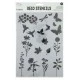 Craft ID Σετ 4 Stencil A4 (21x29,7 cm) Λουλούδια, Φυτά & Ζώα