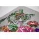 Craft ID Τελάρο 30x30cm Glitter Καμβάς με Τυπωμένο Σχέδιο Γάτα