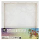Craft ID Τελάρο 30x30cm Glitter Καμβάς με Τυπωμένο Σχέδιο Γάτα