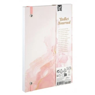 Craft ID Ατζέντα Bullet Journal 104 Φύλλων 21x15cm Ροζ