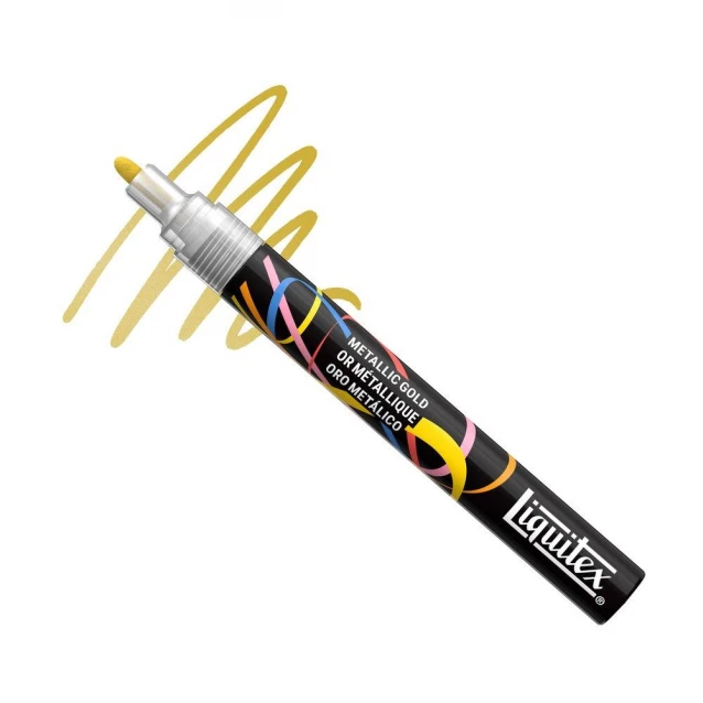 Liquitex Ακρυλικός Μαρκαδόρος 2mm Metallic Gold