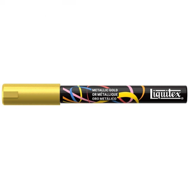 Liquitex Ακρυλικός Μαρκαδόρος 2mm Metallic Gold