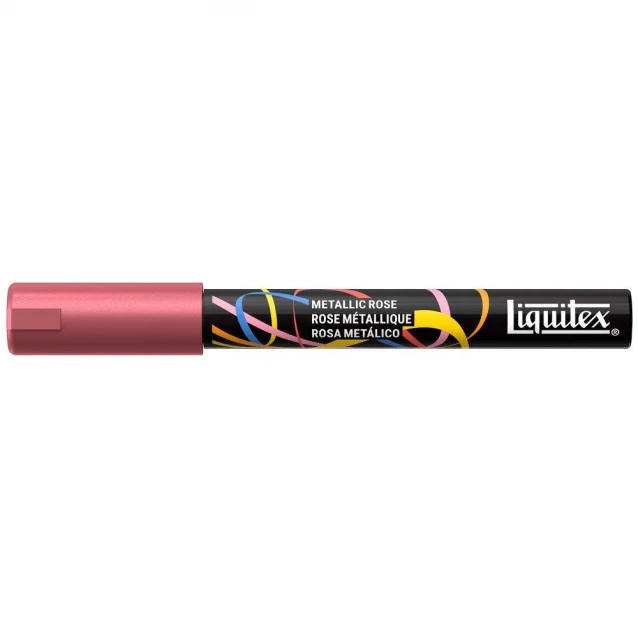 Liquitex Ακρυλικός Μαρκαδόρος 2mm Metallic Rose