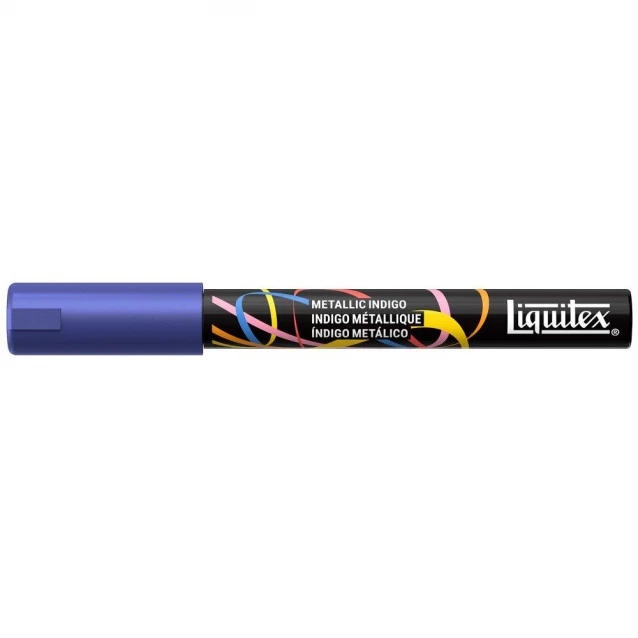 Liquitex Ακρυλικός Μαρκαδόρος 2mm Metallic Indigo