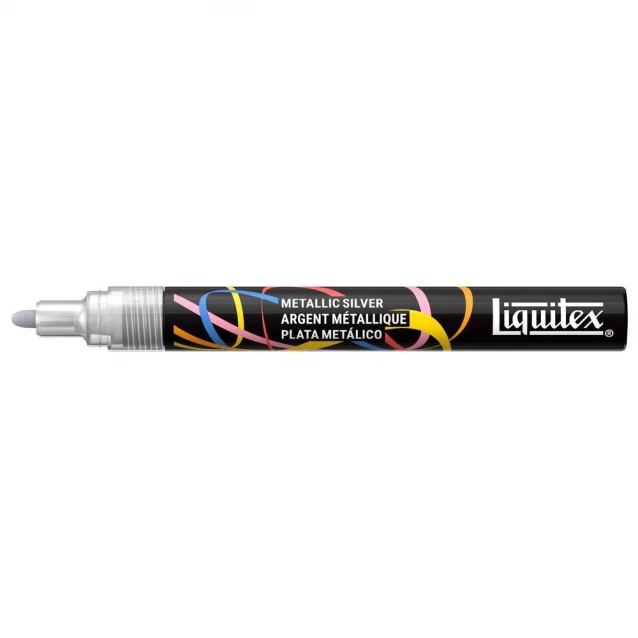 Liquitex Ακρυλικός Μαρκαδόρος 2mm Metallic Silver