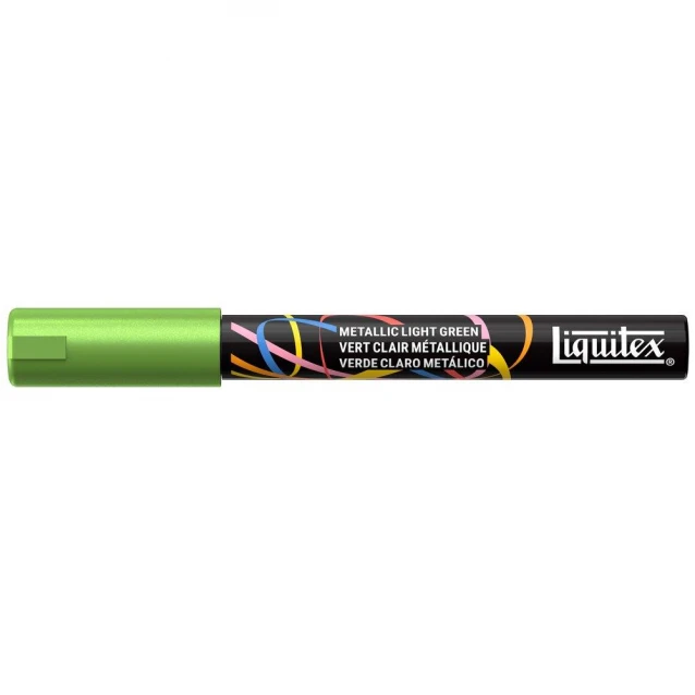 Liquitex Ακρυλικός Μαρκαδόρος 2mm Metallic Light Green